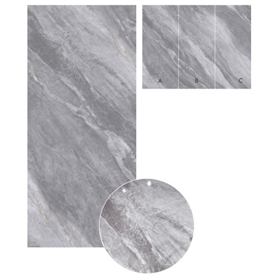 Flexible Glazed Finish Full Body Porcelain Tile With Water Absorption Of 0.05%